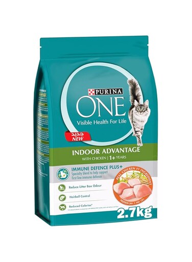 Purina One&reg; Indoor Advantage with Chicken (1+ Years) 2.7KG
