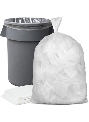 Packing Clear Garbage Bags Pack Of 10 Pieces, 95x120cm,70 Gallons Kitchen Bin Liners