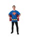 Rubie's DC Comics Superman Costume T-Shirt With Cape, Blue, M