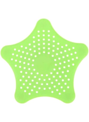 Dubai Gallery Pack Of 3 Silicone Drain Strainer Green AMZ-N28668120A