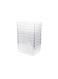 East 8 Pieces Clear Square Storage Bins With Handles &acirc;&euro;&ldquo; Bpa-Free, Heavy-Duty 10Kg Capacity, Multi-Purpose Organizer For Pantry, Closet, Laundry Room, Kitchen, Bathroom,Under Sink Organization 28.5 X 20.2 X 15.6Cm