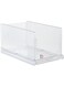 Drawer storage Clear, stackable plastic storage baskets, foldable closet storage bins, bathroom closets, cabinets, office, kitchen, drawer shelves storage containers（1 Pcs）