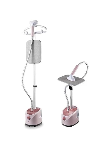 FGOGO Garment Steamer for Clothes,2000W Standing Steamer With Height Adjustable Ironing Board and Garment Hanger, 35 Second Fast Heating Time,1.8L Water Box,Professional for Home and Business Use