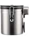Sealed Coffee Bean Holder Silver 16.00x13.50x13.50cm