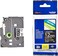 P-Touch TZE335 Label Tape 12mm x 8m White On Black black