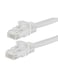 RJ45 Cat6 Patch Cord Ethernet 1Mtr LAN Cable white