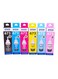 6-Piece Cartridges Ink Toner Set Cyan/Yellow/Black