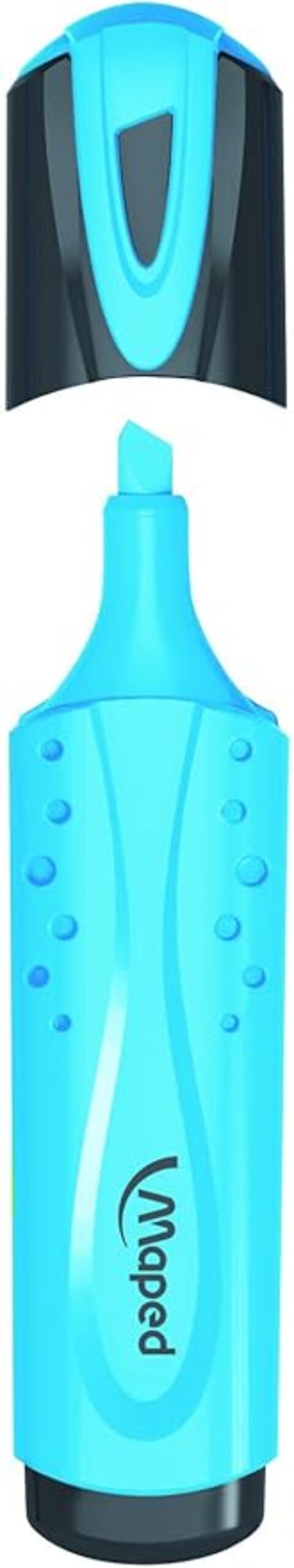 Maped Fluo Peps Classic Highlighter, Assorted Colors, Pack Of 2 (742567)