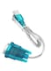 Programming Cable, USB to RS232 Serial PLC Programming Cable Adapter Converter Replacement for PLC Cable