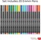 Maped Graph&rsquo;Peps Triangular Felt Tipped Pens Pack of 20