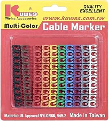 Kuwes Multi Color Cable Markers