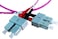 KUWES Fiber Optic Patch Cord (Purple, 1m)