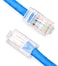 Kuwes 100-PACK RJ45 Connectors UTP CAT5E Ends Network Plug for Stranded Cable Solid