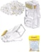 Kuwes 100-PACK RJ45 Connectors UTP CAT5E Ends Network Plug for Stranded Cable Solid