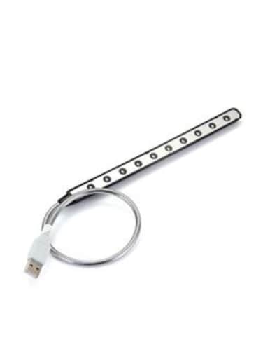 Mini Desk Reading USB LED Light Silver