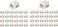 Kuwes Keystone Jack Cat6 90 degree - 50 Pack