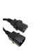 C13 To C14 Power Cable Black