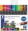 STAEDTLER 3187 TB18 Double Ended Permanent Pens, Assorted Colour pack of 18