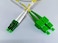 KUWES 3.0MTR LC/APC-SC/APC SM 9/125UM DUPLEX LSZH FIBER OPTIC PATCH CORD YELLOW