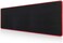 Large Gaming Mouse Pad Extended Mat Non-Slip Desk Pad Rubber Mice Pads Stitched Edges Long Mousepad 23.5x11.6" Red