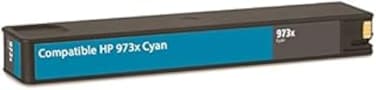Compatible with HP 973x / HP973x Cyan (HP F6T81AE, capacity: 7000 pages)