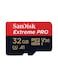 Extreme PRO microSDHC + SD Adapter + RescuePRO Deluxe 100MB/s A1 C10 V30 UHS-I U3 32 GB