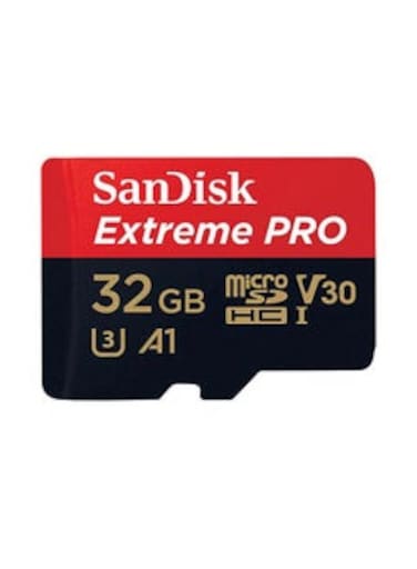 Extreme PRO microSDHC + SD Adapter + RescuePRO Deluxe 100MB/s A1 C10 V30 UHS-I U3 32 GB