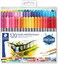 Staedtler 3200 Tb120 Design Journey Double-Ended Fibre-Tip Pens With Two Nibs - Narrow And Wide, Pack Of 120