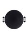 Dual Handle Tortilla Pan Tawa Griddle Black 15inch