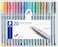 STAEDTLER Triplus Fineliner, 0.3mm Metal-Clad Tip, Ergonomic Triangular Barrel, For Writing, Drawing And Coloring, Set Of 20 Fineliners, 334 Sb20