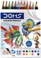 Doms 3445 Colour Pencil Set 12-Shades