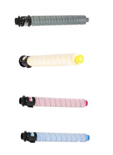 MPC2000 MPC2500 MPC3000 Compatible Color Toners Set (Black-Cyan-Magenta-Yellow)
