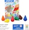 Doms 6 Shades Grippie Crayons Box Pack   Easy Grip For Toddlers   Bright &amp; Intense Colors   Non Toxic Colouring Range, Safe For Children   Pack of 1