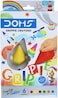 Doms 6 Shades Grippie Crayons Box Pack   Easy Grip For Toddlers   Bright &amp; Intense Colors   Non Toxic Colouring Range, Safe For Children   Pack of 1
