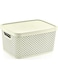 Hobby Life Diamond Storage Box with Lid, 3.5 Litre Capacity, Mesh Pattern Design, Multi-Color