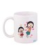Anime Chibi Maruko Chan Printed Mug White