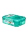 Sistema Bento Lunch Box 1.65L Green : Meal Container - Leak-proof - Portable - BPA-free Green