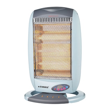 STARGOLD 1200W Portable Electric Halogen Room Heater With Remote Controlled 3 Temperatures