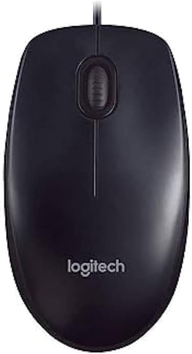 Logitech M90 USB Mouse - Dark Grey