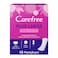 Carefree Plus Large Fresh Scent Pantyliners White super absorbent 48 Liners
