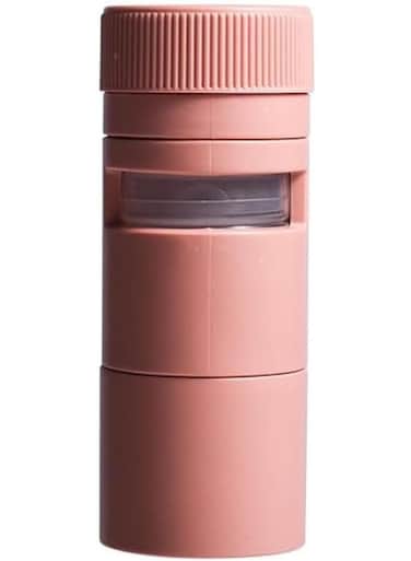 Pill Crusher, Pill Cutter and Grinder, Weekly Pill Organizer, Pill Splitter, Grinder Fine Powder, Pill Pulverizer for Small Pills, Tablets, Vitamins