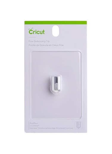 Cricut Tip, Fine QuickSwap Debossing, Silver