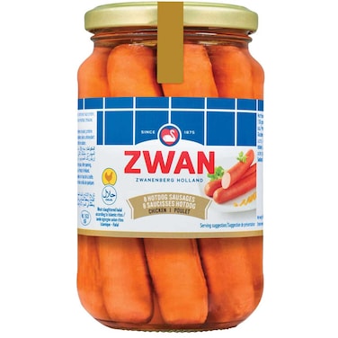 Zwan Hotdog Chicken Sausages 8 Sausages, 270g