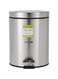 Royalford 20 Litre Stainless Steel Pedal Bins RF12092 Round Hands Free Kitchen Garbage Trash Bins Soft-Close Lid