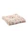 Baby &amp; Kids Lightweight Super Soft Cream Microfiber Blanket with Clouds and Rainbows design, Size 100x75cm