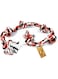 Foodie Puppies Cotton Rope Chew Dog Toy - 6 Knot for Aggressive Chewers   100% Natural Cotton, Extra Durable, Long &amp; Thick Heavy Duty Chew Rope for Large Dogs