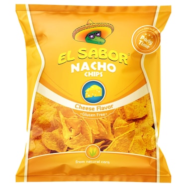 El Sabor Cheese Nacho Chips, 225g