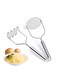 Pack Potato Masher, Heavy Duty Stainless Steel Potato Masher Kitchen Tool For Avocado, Mashed Potatoes, Beans, Vegetables etc., Silver