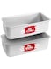 Fat Daddios Bread Pan Set, Silver, Bp-Set
