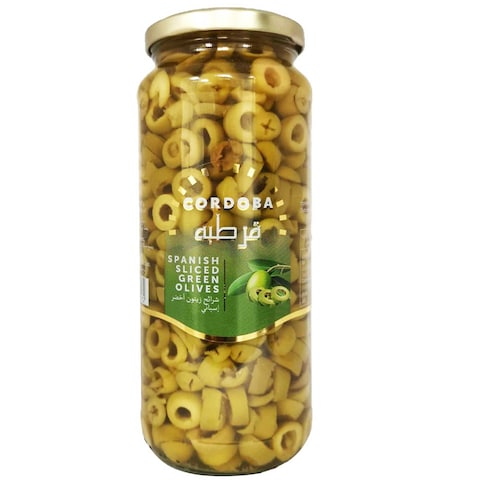 Cordoba Spanish Sliced Green Olives 575g
